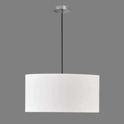 Pina 3 - Light Nickel Dull Pendant