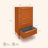 Naima 5 Drawer Fabric Dresser – Orange-1114720570-1136390385
