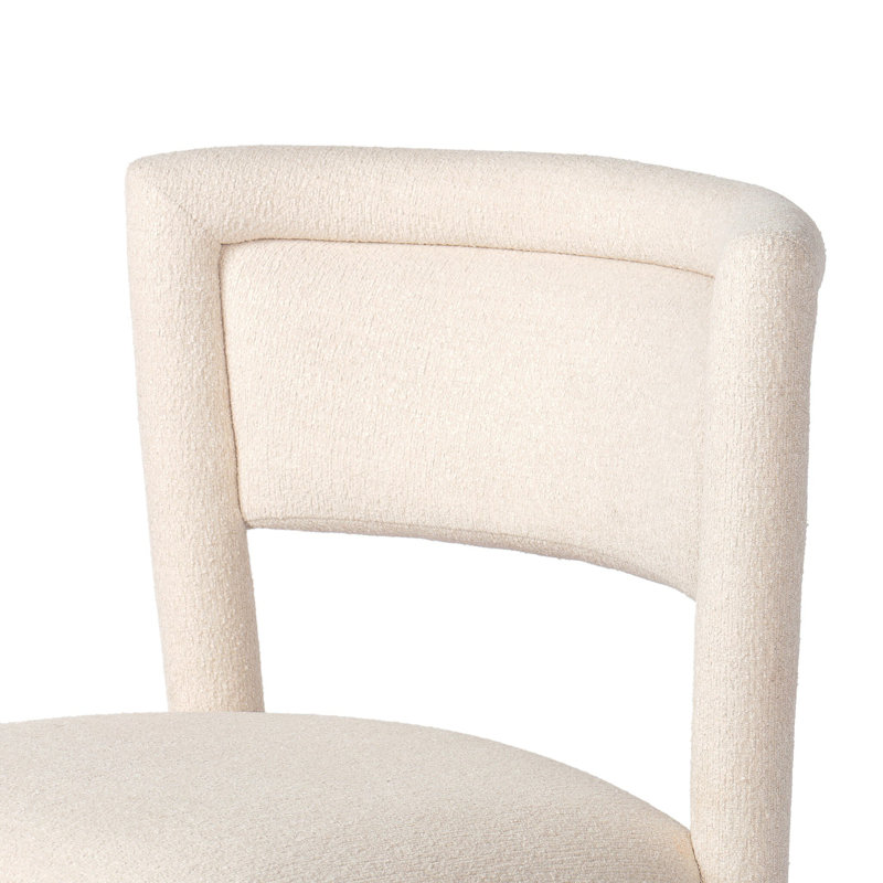 Beverly Upholstered Dining Chair, Crypton Wayfarer Snow