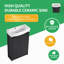 Meuble-lavabo simple autoportant de 23 po avec comptoir en céramique, 2 portes à fermeture douce et 1 tablette réglable-754964262