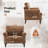Winado 40'' W  Classical Single Sofa In Rust