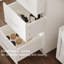 Raafay  Vanity Table with 3-Colour Lights, Makeup Vanity Desk with 7 Drawers and Side Shelf, for Bedroom, -1014022596