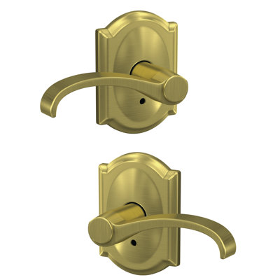 Custom Whitney Non-Turning Lever with Camelot Trim