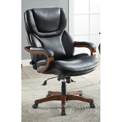 Serta Conway Big & Tall Office Chair, Ergonomic Adjustable Lumbar, Semi Plush Cushion, Body Pillows