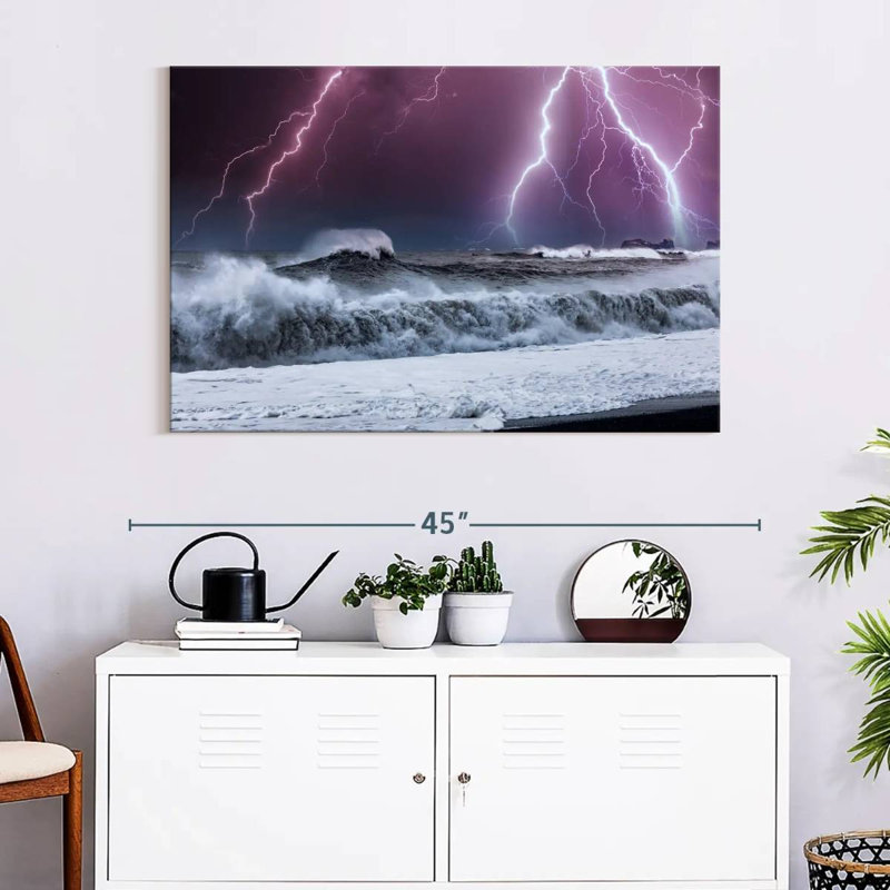 Orage d'Alvord, H 8 po x l 12 po