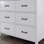 Bedroom Nightstand 1Pc, Solid Wooden Black Finish, Appliance Pull, 2-Drawers, Grey Top, Two Tone Finish, Bedside Table
