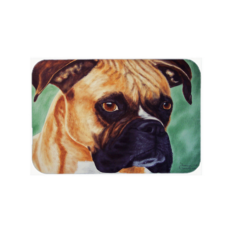 Planche à découper en verre caroline trésors boxer