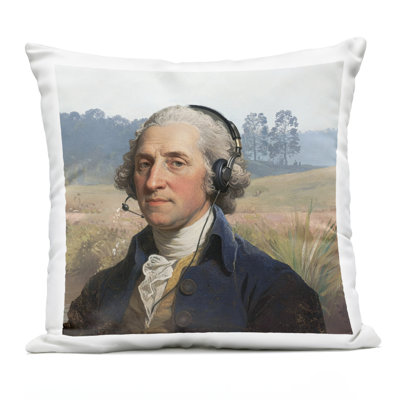 Coussin d'extérieur classique avec oreiller imprimé, design par CAD Designs