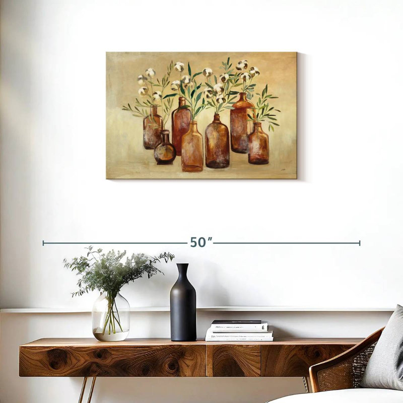 Harnek, coton, nature morte I, H 20 po x l 30 po