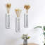 Ensemble de 3, vase en cristal Diamond Crush
