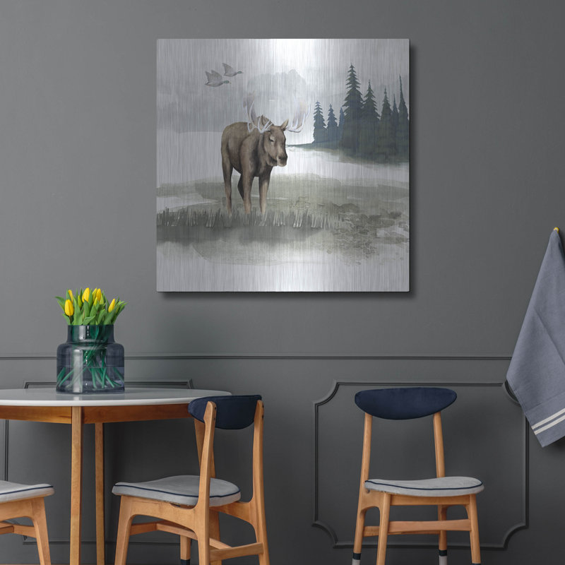«Lodge Landscape III» par Grace Popp, H 36 po x l 36 po