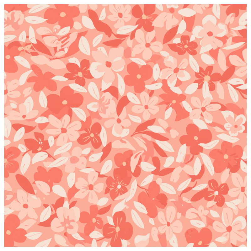 Housses de couette à motif floral rose, Très grand lit