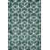 Mashawna Blocks Modern Geometric Green/White Rug