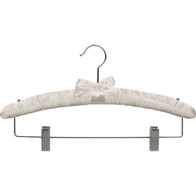 Satin Hangers With Clips for Skirt/Pants