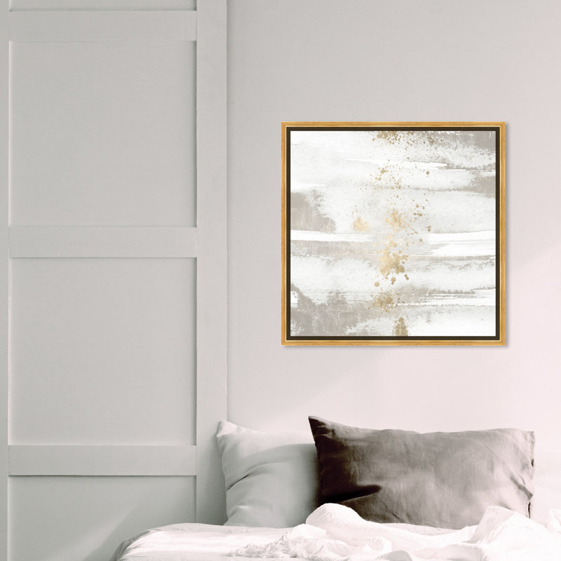 Peinture « Past Autumn » de Bart Robarts, H 20 po x l 20 po x P 1,5 po, Encadrement doré