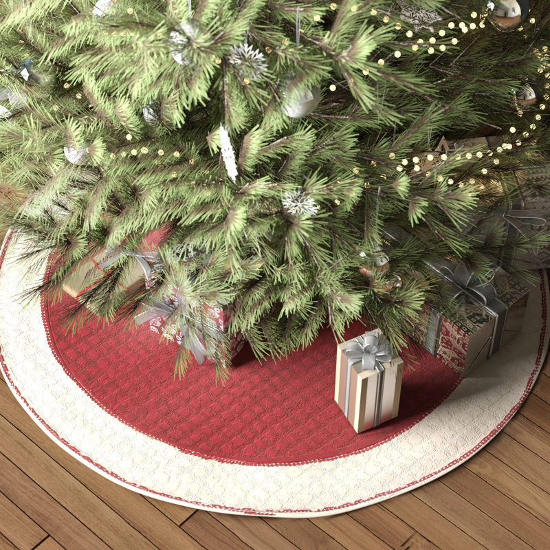 Jupe d'arbre de Noël, l 48 po
