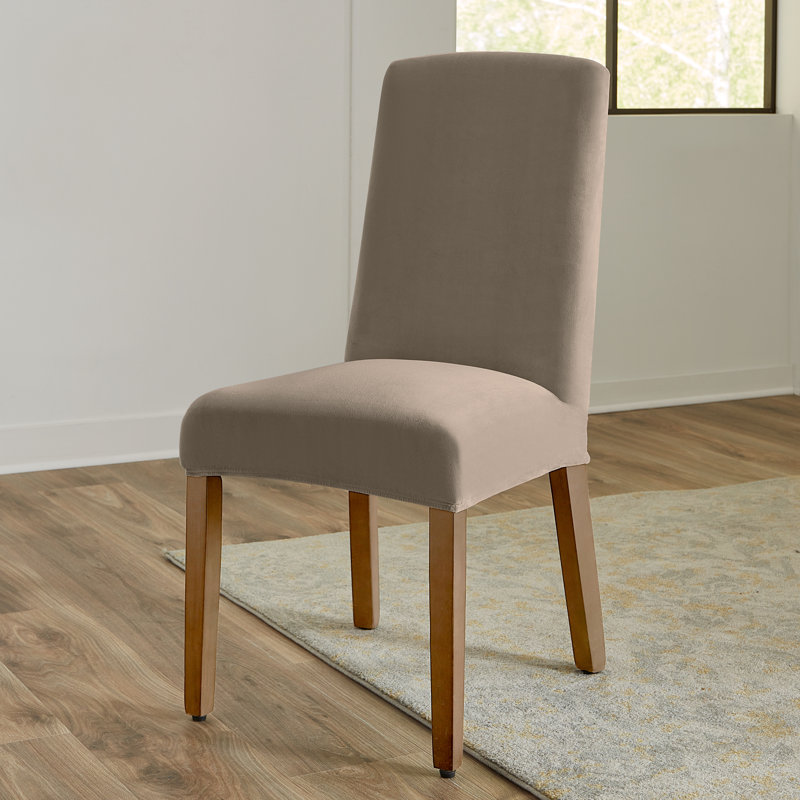 Housse pour chaise de salle à manger, Brun