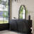 Solid Wood Arch Wall Mirror Decorative Mirror-1655694636