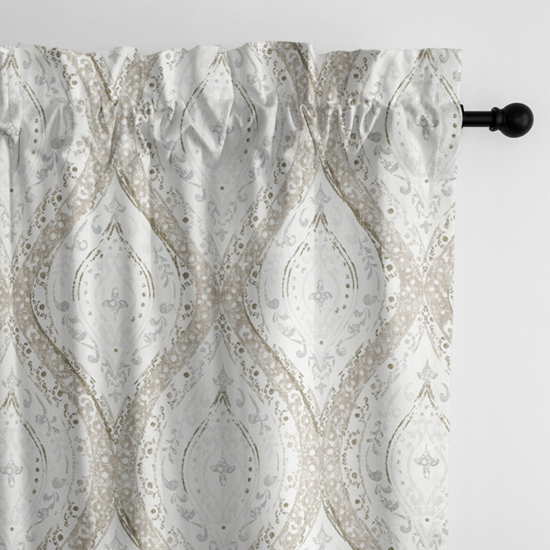 Paire de rideaux obscurcissant 100% coton Orsino, L 50 po x L 84 po