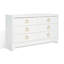 Commode double 6 tiroirs l 50 po Velasco-73278839