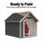 Tribeca 10 ft. W x 12 ft. D Wood Storage Shed With Floor-109248378-123493633