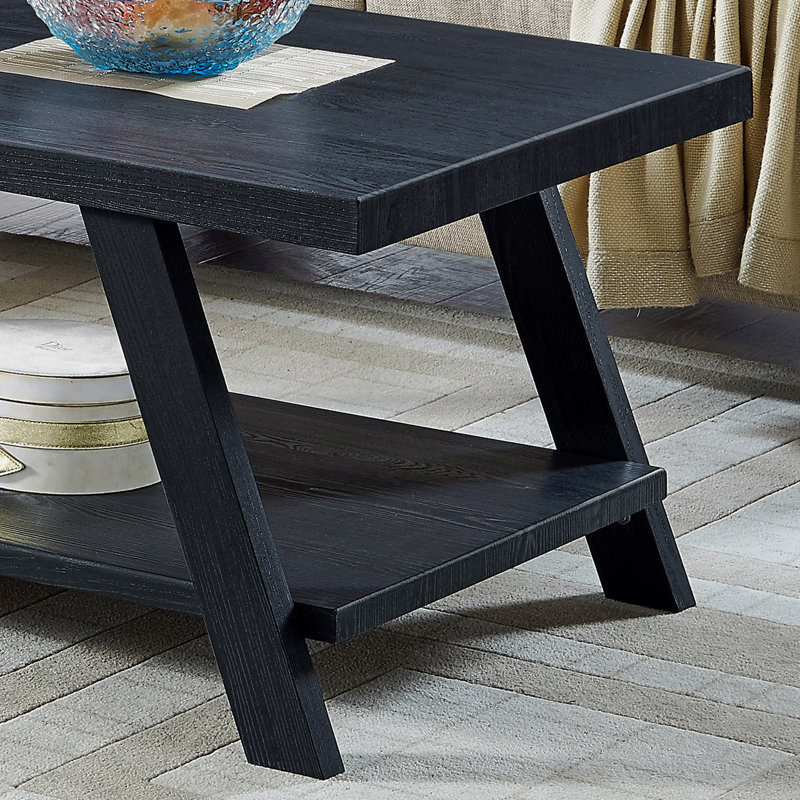 Table basse Contemporary, Noir, Noir