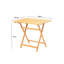 Ambrea Rectangular Folding Outdoor Side Table-1513697402