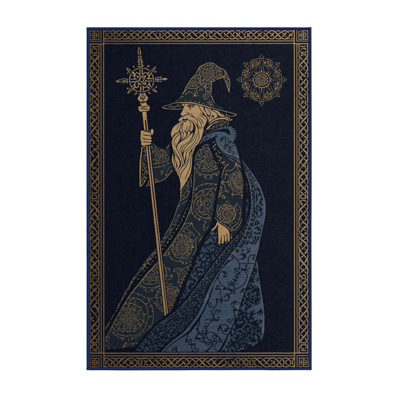 Tapis marocain gris bohème lavable à la machine Joyce Merlin, 6 X 9