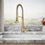 Kohler Tone Single Handle Semi-Professional Pre-Rinse Kitchen Sink Faucet with Three-Function Pull Down Sprayer-828472270