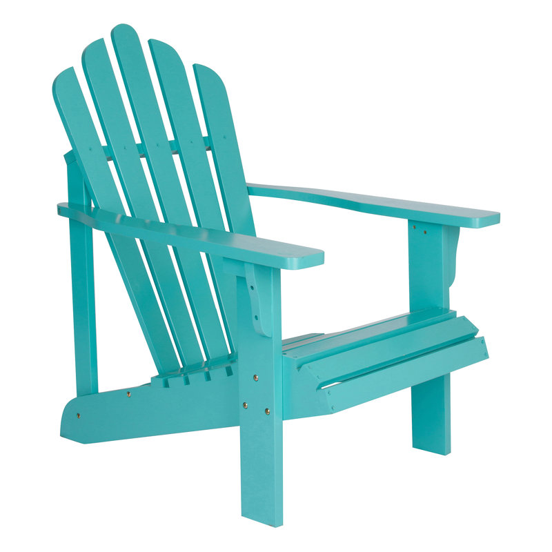 Outdoor Adirondack Chair, Aqua