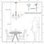 Strasburg 3 - Light Dimmable Chandelier