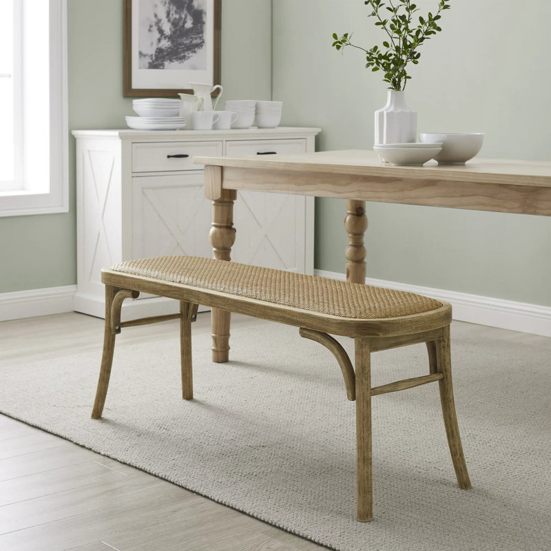 Chantrel Solid Wood Bench, Brown