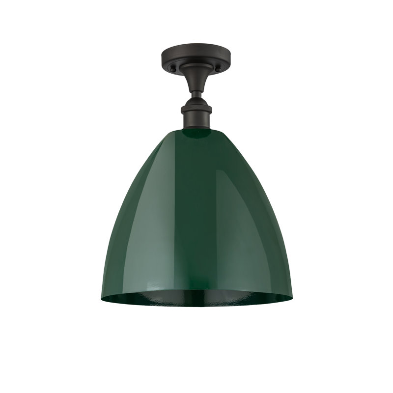 Semi encastrement, Bronze huilé, Vert