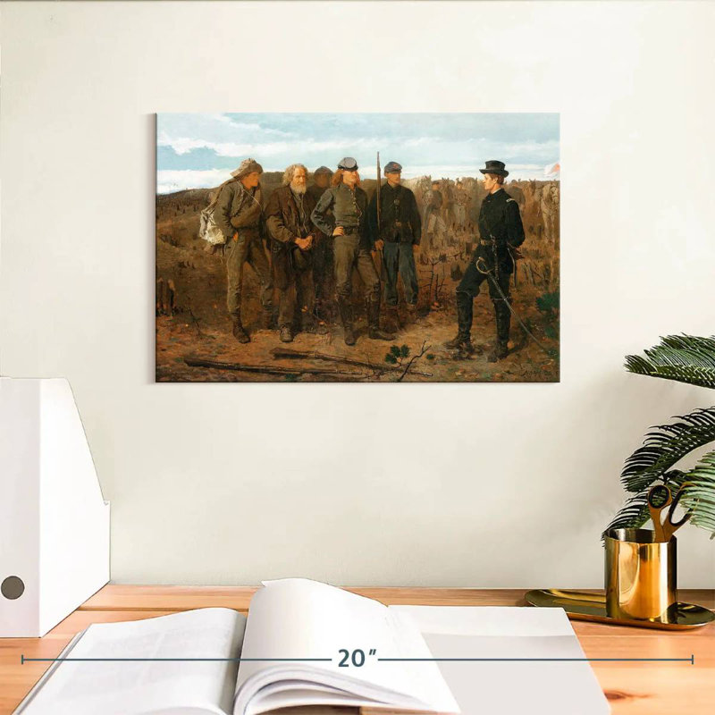 Lelar Prisoners From The Front, 8" H x 12" W