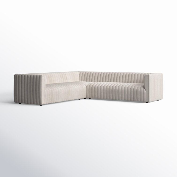 Brandt 3 - Piece Modular Upholstered L-Sectional