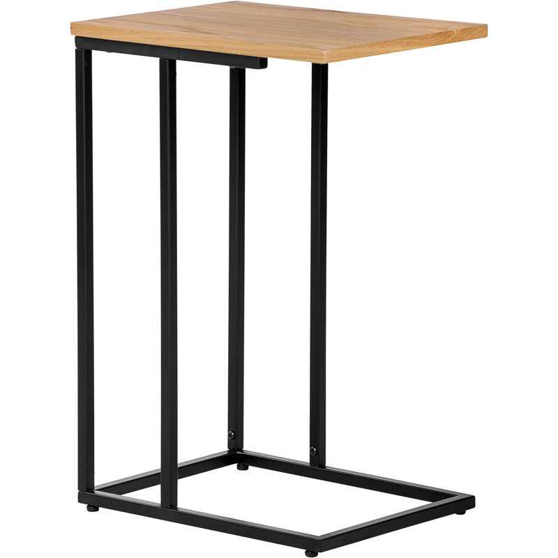 Serta Harton C Shape Side Table, Natural