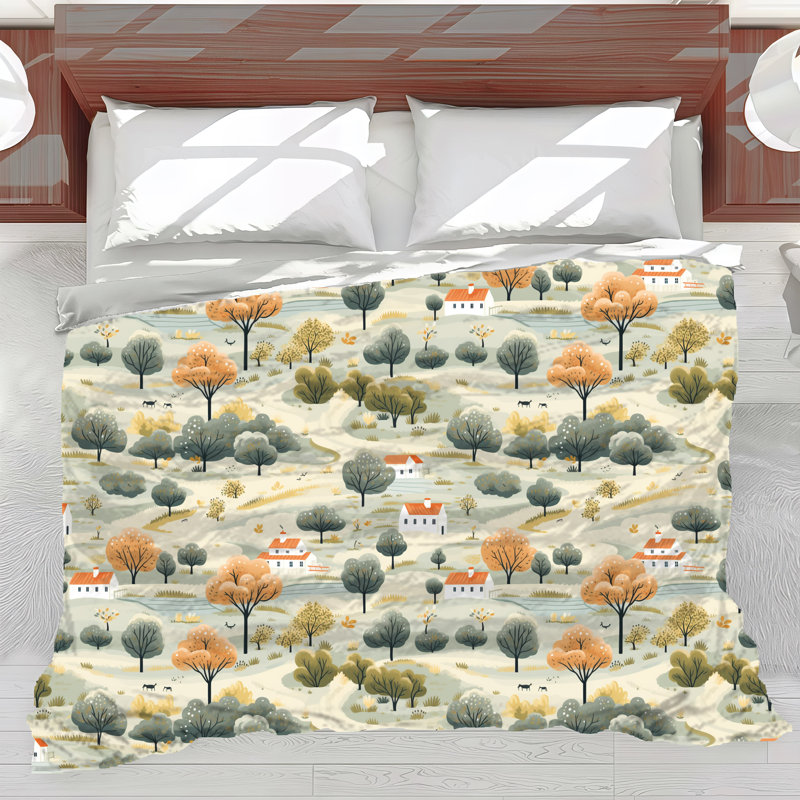 Farmhouse Style Comforter, King Comforter