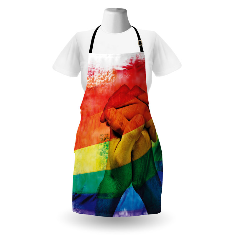 No Pattern Bib Apron
