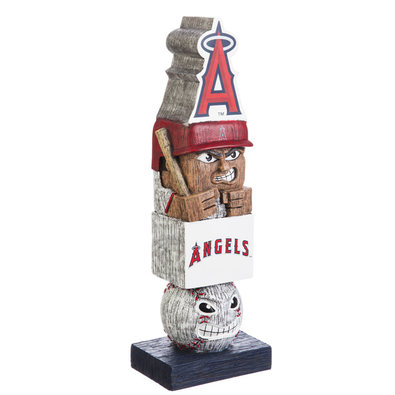 Statue de jardin MLB, Los Angeles Angels, H 16 po x l 5,5 po x P 4 po