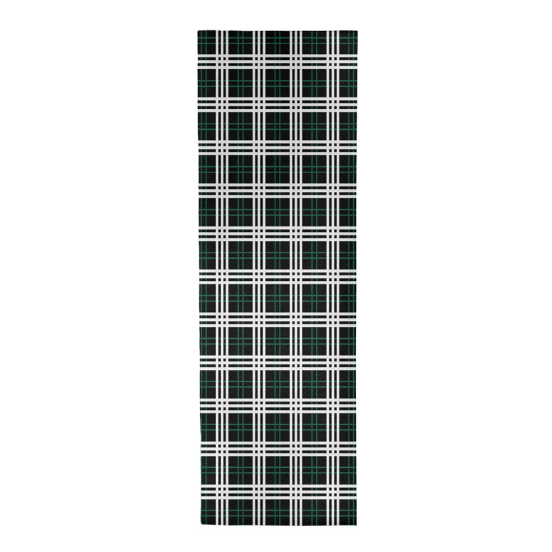 Plaid Indoor Rug, Runner 2'6" x 8'