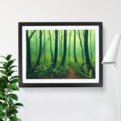Amazing Spring Forest - Framed Print