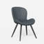 Chaise rembourrée avec pieds en métal-1770611756