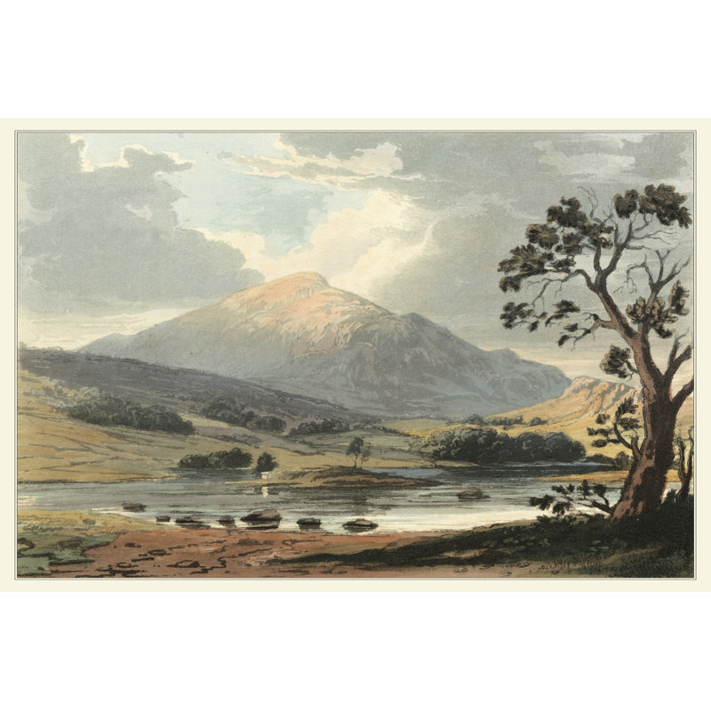 Picturesque English Lake II by T.H. Fielding - Wrapped Canvas Painting, 61cm H x 91cm W