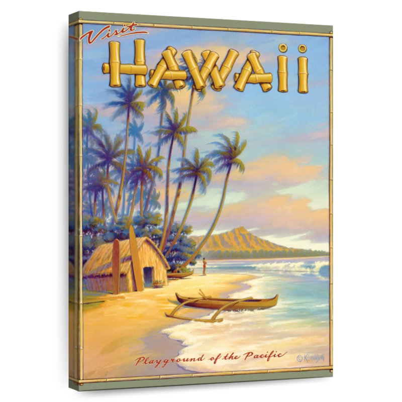Aime aire de jeux du Pacifique, H 51 po x l 34 po