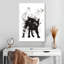 Brampt chien abstrait noir-108238159