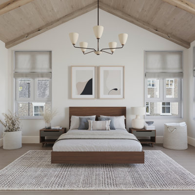 Ensemble de chambre à coucher avec lit plateforme 3 pièces Tanguay