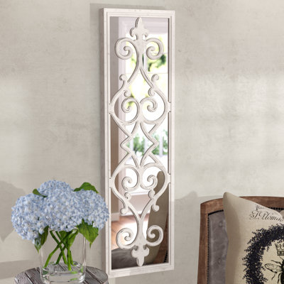 Nichol Wood Flat Wall Mirror