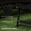 Comfy Patio Chairs, Low Seating Design, For Relaxing Outdoor Moments Beachside Lounge 2 Piece , With Wheels, Black Fabric