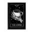 Cadre flottant The Coffee Tarot Card, design par EduEly Designs-1977269496-1977269445