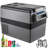 47.5 Qt Portable Freezer Mini Refrigerator with Adjustable Temperature Controls